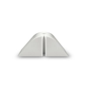 Calço para Telha PVC Onda Alta Branco 5x12,5cm Lux Telhas