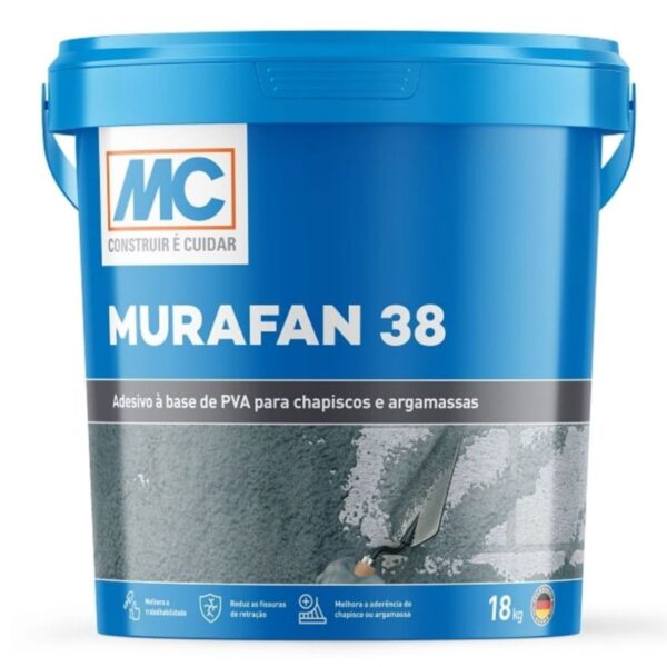 Adesivo PVA Chapisco Murafan 38 Mc Bauchemie