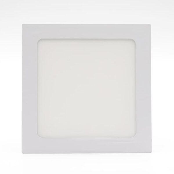 Painel LED de Embutir Quadrado Luz Amarela Bivolt LedBee