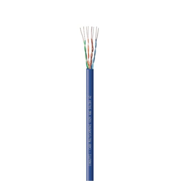 Cabo CFTV Multicâmeras 8 Vias 24AWG por Metro Condutti