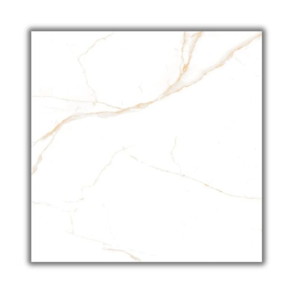 Piso Delux Marmo Retificado Brilhante Branco 75x75 2,84m2