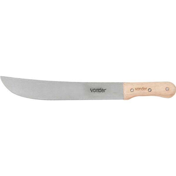 Facão para Mato 18" Cabo Madeira 46cm Vonder