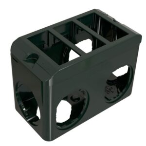 Kit Condulete PVC 3/4" 3 Postos Wetzel