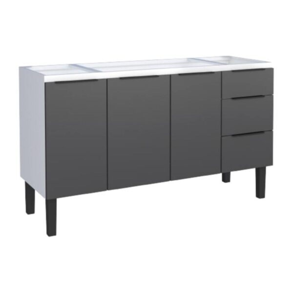 Gabinete para Cozinha Jupiter 145x85x50cm Aço Cozimax