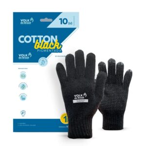 Luva Segurança Cotton Tam Único Volk