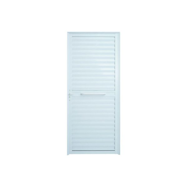Porta Palheta Acessibilidade Alumínio Branco 210x100cm Lux