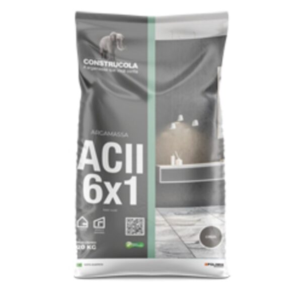 Argamassa Interna/Externa AC2 6x1 Cinza 20kg Construcola
