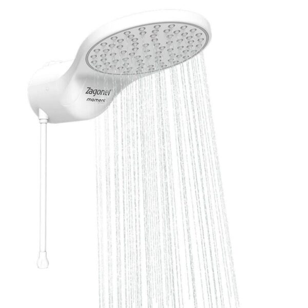 Ducha Moment Eletrônica Branca 127V 5500W Zagonel
