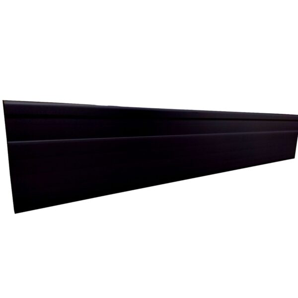 Rodapé PVC Master Preto Frisado Bariri