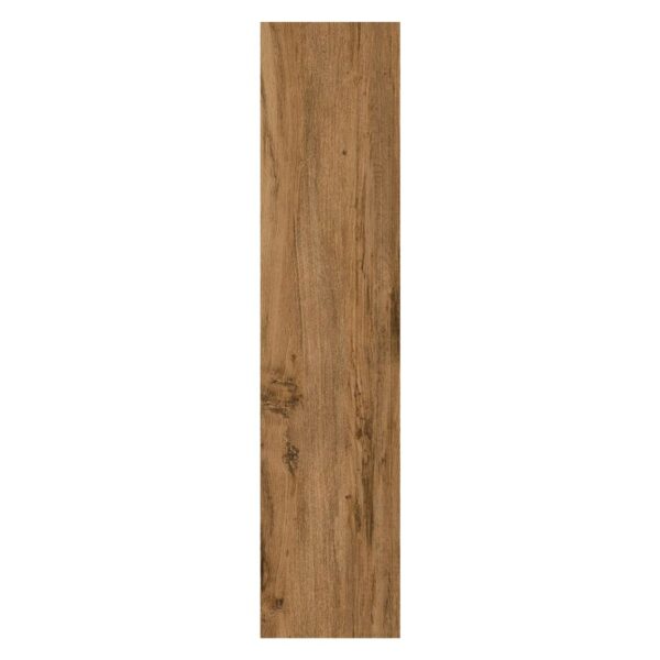 Porcelanato Provenza Retificado Rústico Marrom 24,5x108cm 1,85m2