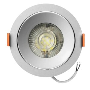 Spot LED de Embutir Easy Decor Redondo Branco 5W Bivolt Bronzearte
