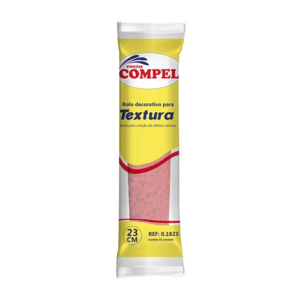 Rolo de Textura Grossa sem Suporte 1823 23cm Compel