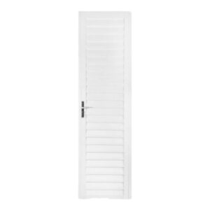 Porta Palheta Alumínio Branco 210x60cm Metalflex