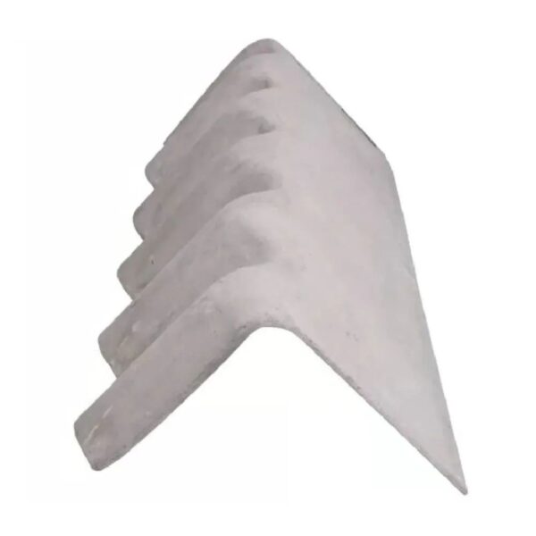 Cumeeira Shed Fibrocimento Esquerda Cinza 110x30cm Casalit