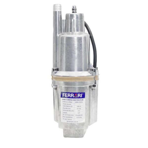 Bomba Submersa FE-500 1080L 60mca 127V 1/2" Ferrari