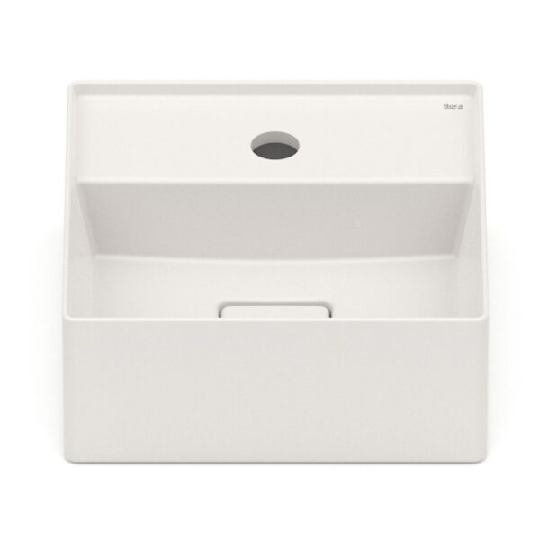 Cuba de Apoio Louça Quadrada Slim T7 Terra 30x30cm Roca