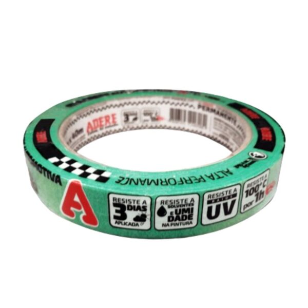 Fita Crepe Verde 525 18mmx40m Adere