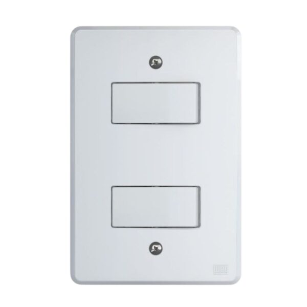 Conjunto 2 Interruptores Simples 4x2 Equille Weg
