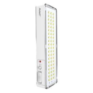 Luminária de Emergência LED Barra Branca 4W 200 Bivolt Avant