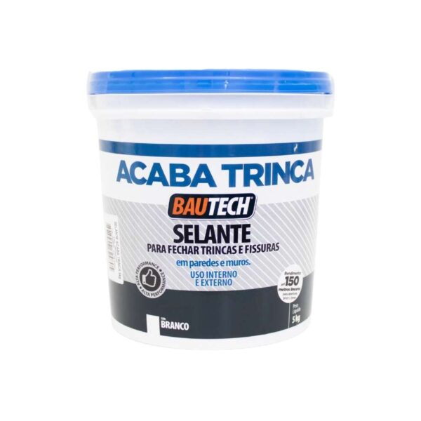 Selante Adesivo Acaba Trinca 5Kg Bautech