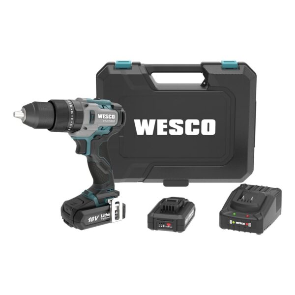 Furadeira Parafusadeira de Impacto 1/2" 18V 2 Bat WS2419k2 Brush Wesco