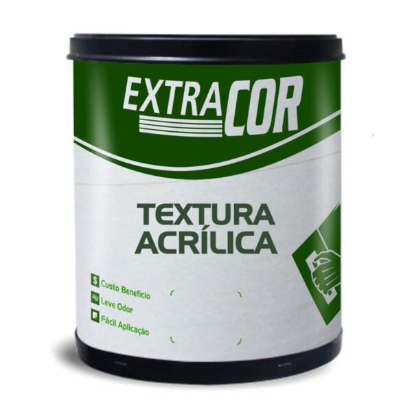 Textura Acrílica Lisa Branco Neve 25Kg Extracor