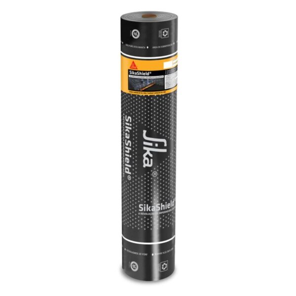 Manta Asfáltica Alumínio P35 SikaShield PE Tipo III 4mm Sika