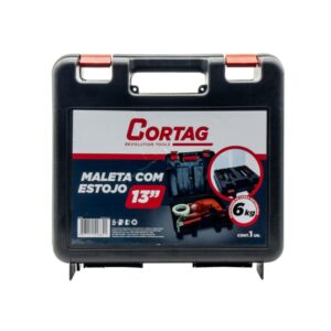 Maleta para Ferramentas Plástica com Estojo 13" 6kg Cortag