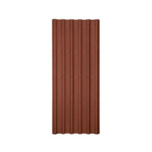 Telha Ondulada Fibra Stilo Vermelha 3mm 2x0,82cm Onduline