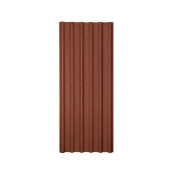 Telha Ondulada Fibra Stilo Vermelha 3mm 2x0,82cm Onduline