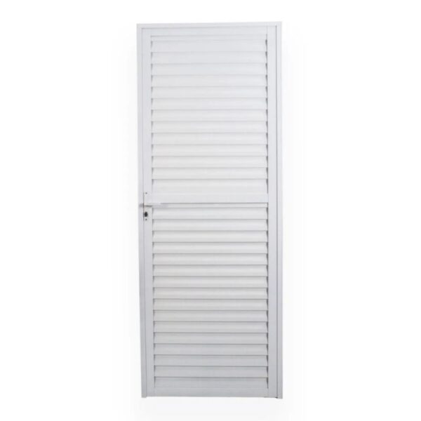 Porta Palheta Alumínio Branco 210x80cm MGM