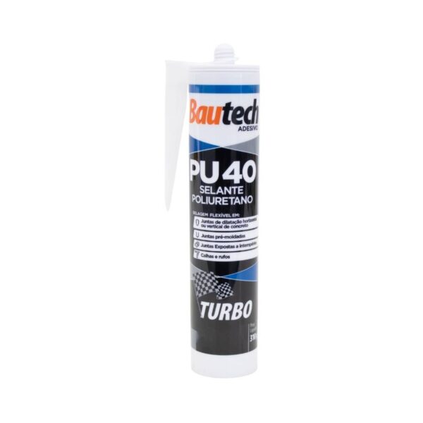 Selante Adesivo PU40 Turbo Bege 310g Bautech