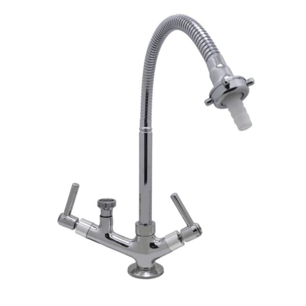 Torneira Tanque/Jardim Mesa Bica Longa Gourmet com Bico Cromada Bognar