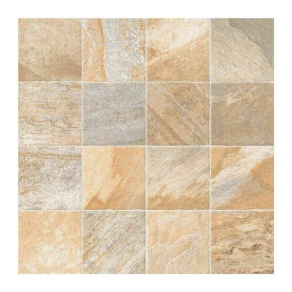 Piso Java Retificado Granilhado Bege 54x54cm 2,60m2