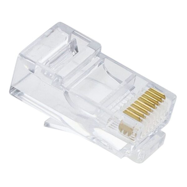 Plugue Informática RJ45 com 10 peças A.Santos