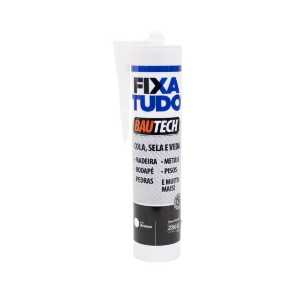 Selante Adesivo Fixa Tudo Branco 280g Bautech