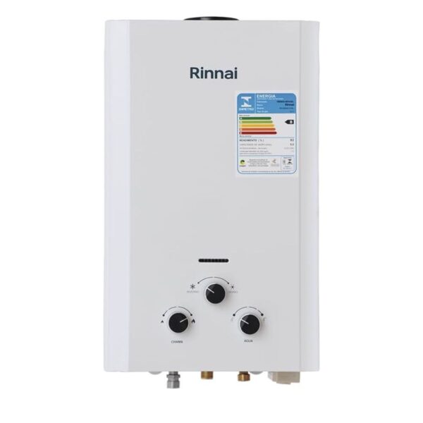 Aquecedor de Água a Gás Mecânico 9L M09 CFH a Pilha Rinnai