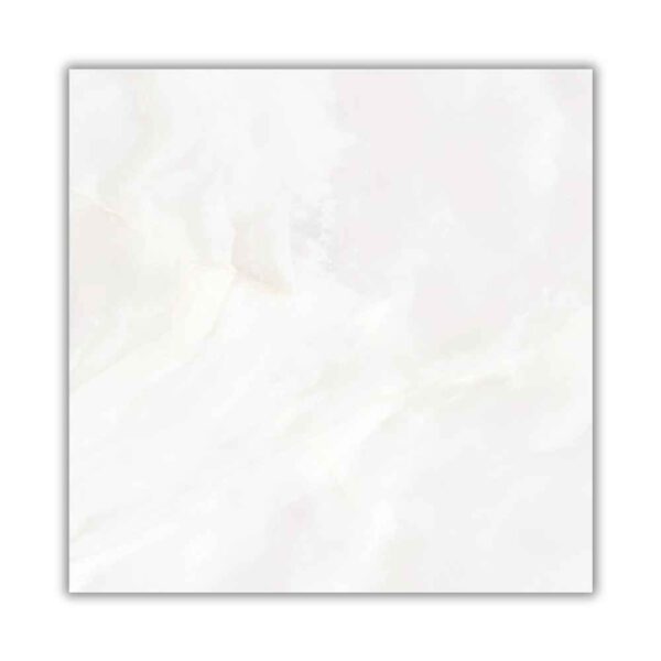 Porcelanato Onix Brulee Retificado Acetinado Branco 61,8x61,8cm 2,67m2
