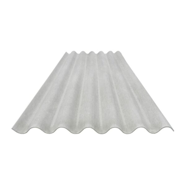 Telha Ondulada Cimentícia Cinza 5mm 2,44x1,10m Multilit