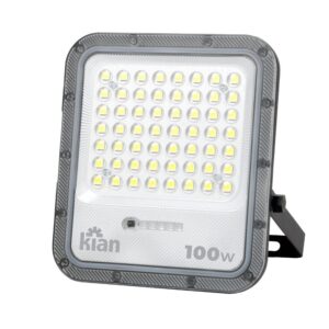 Refletor LED de Alumínio Solar IP65 100W 900 Lúmens Bivolt Kian