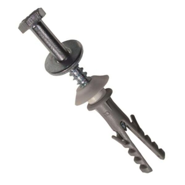 Conjunto Fixação Lavatório Aço 1/4" x 60mm 2 Peças Fixdura