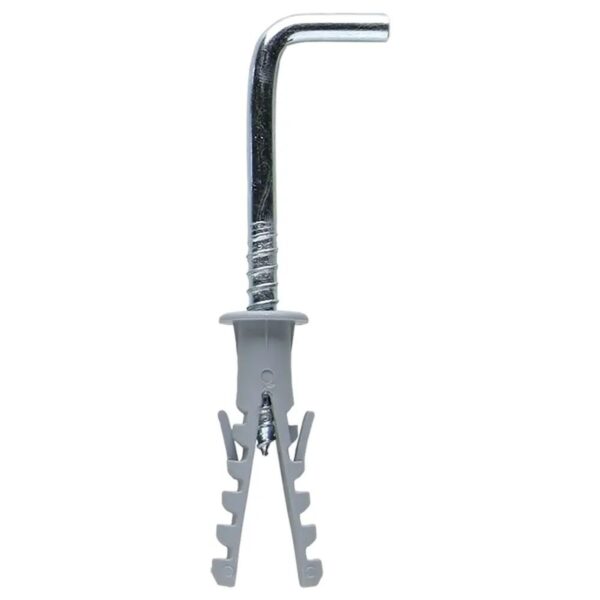 Escápula 4,4x70/8mm com Bucha e Anel Zincado 2 Peças Fixdura
