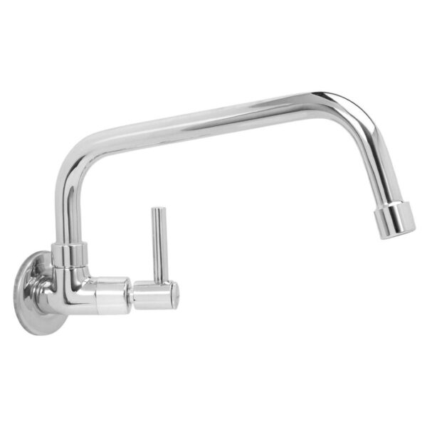 Torneira para Cozinha Parede Bica Média Cromado JR DN15