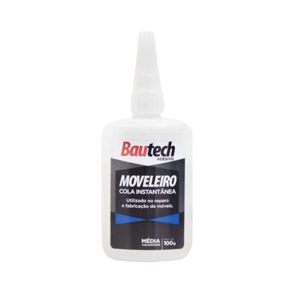 Adesivo Instantâneo para Moveleiro 100g Bautech
