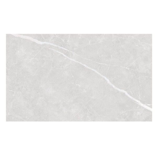 Porcelanato Venato Off White Retificado Polido Cinza 60x120cm