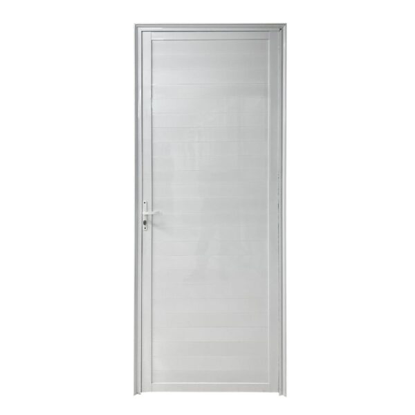Porta Laminada Fechada Alumínio Branco 210x60cm Proex