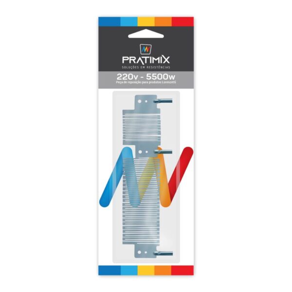 Resistência Maxi Bello Ultra 3 Temperaturas 220V 5500W Pratimix