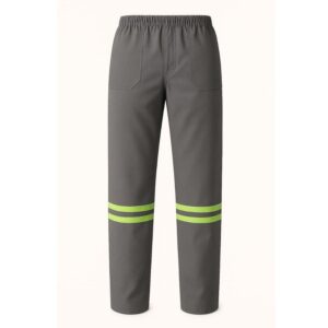 Calça Brim Refletiva Cinza Tockformes