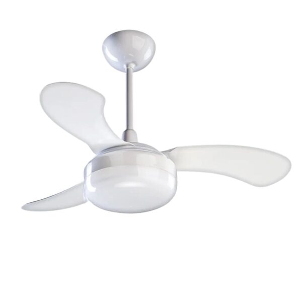 Ventilador de Teto Petit 2 Lâmpadas Controle Parede Ventisol