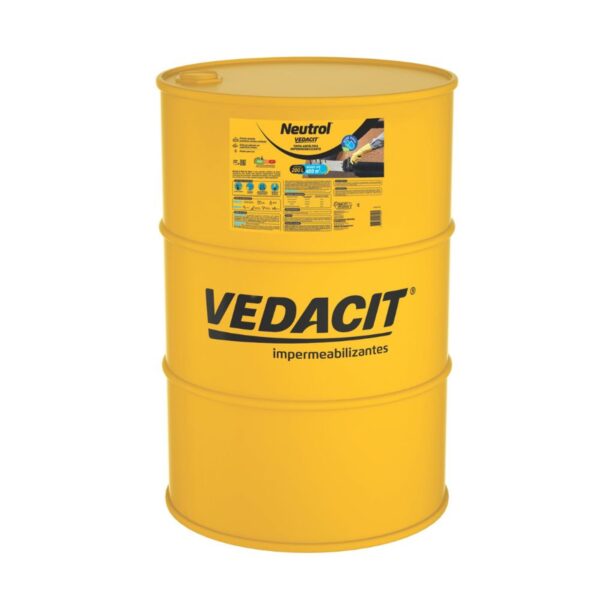 Pintura Asfáltica Impermeabilizante Base Água Tambor 200L Neutrol